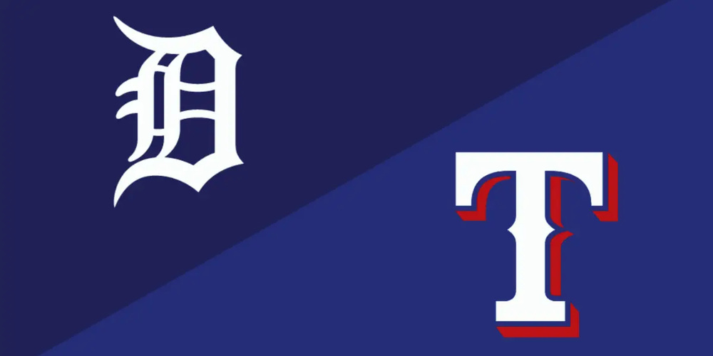 Texas Rangers vs Detroit Tigers Match Player Stats