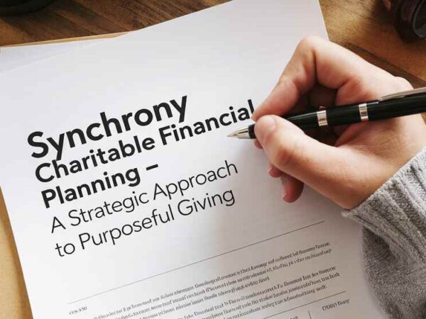 Synchrony Charitable Financial Planning – A Strategic Approach to Purposeful Giving