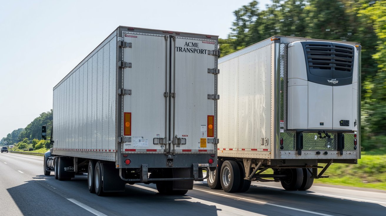 Dry Van vs Reefer Key Differences, Costs, and Best Uses Explained