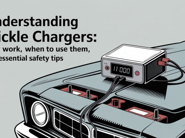 Understanding Trickle Chargers How They Work, When to Use Them, and Essential Safety Tips