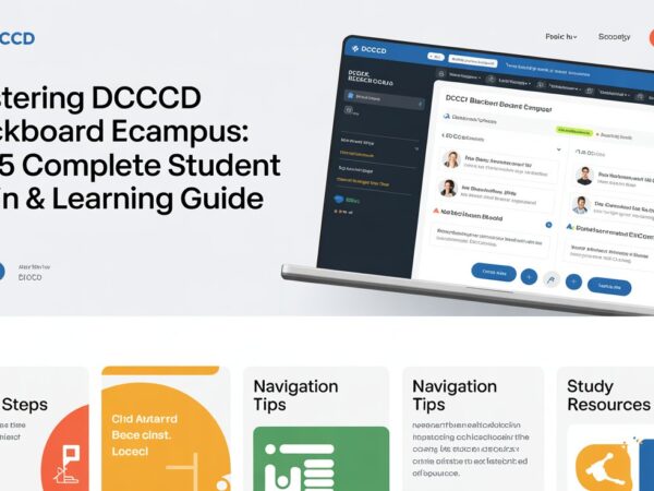 Mastering DCCCD Blackboard eCampus 2025 Complete Student Login & Learning Guide